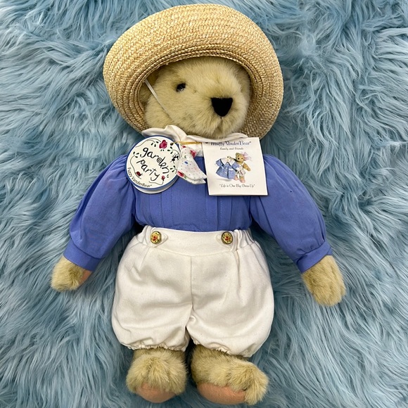 NWT! Muffy Vanderbear! Garden Party Fuzzy Vanderbear! - Picture 1 of 5